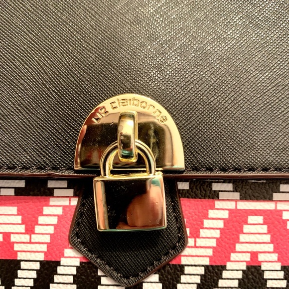 Liz Claiborne NWT LC Janet Crossbody Mayan Temple Red - Picture 4 of 10